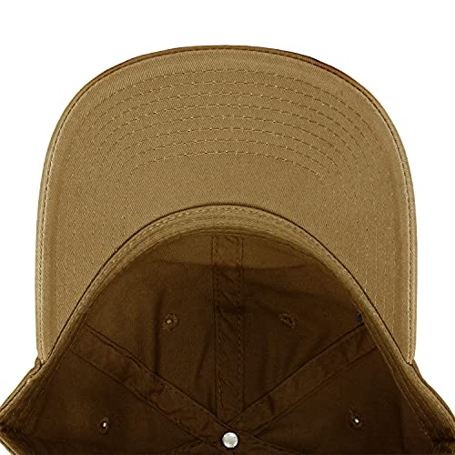 Decky Standard Relaxed Washed Cotton Caps, Coyote, One Size #TOP3