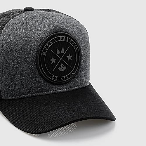 Boné Trucker Brasão Mescla Original Mvck