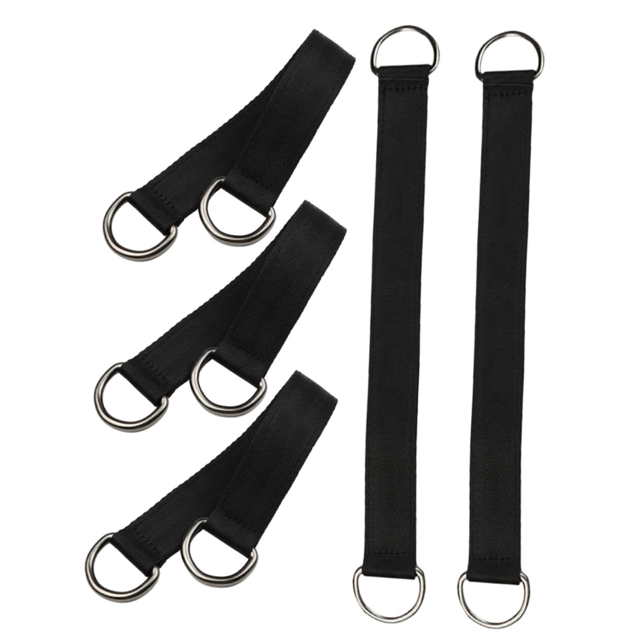 Toddmomy 25pièces Sangles De Suspension pour Hamacs Et Balançoires Kit pour Camping Et Activités De Plein Air Sangles Résistantes Et Faciles à Installer pour Sécurité Optimale