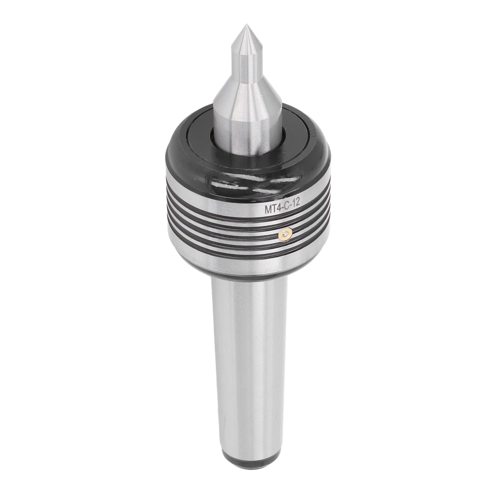 Centro Vivo MT4 para Torno de Madera y Metal 60 Grados con Centro de Contrapunto Vivo Precisión 0.005 para Trabajo CNC y Torneado Preciso