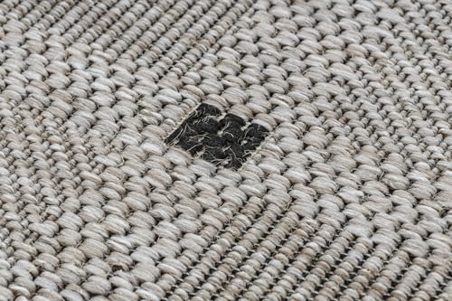 Alfombra de pasillo de diseño sizal Floorlux modelo 20079 tejido premium 8