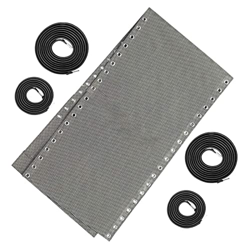 Dubbulon Repuesto para Silla Playa - Repuesto para Silla Patio con 4 Cuerdas Elásticas - Kit...