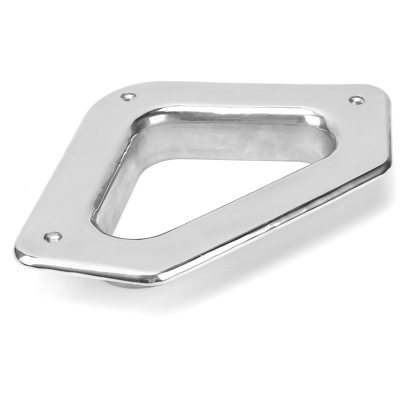 Foro passacavo per Nave in Acciaio Inossidabile per Yacht, Accessorio Hardware Marino, passacavo Triangolare in Acciaio Inossidabile 316 con Copertura Lucida, Hawse Anti-Barca per