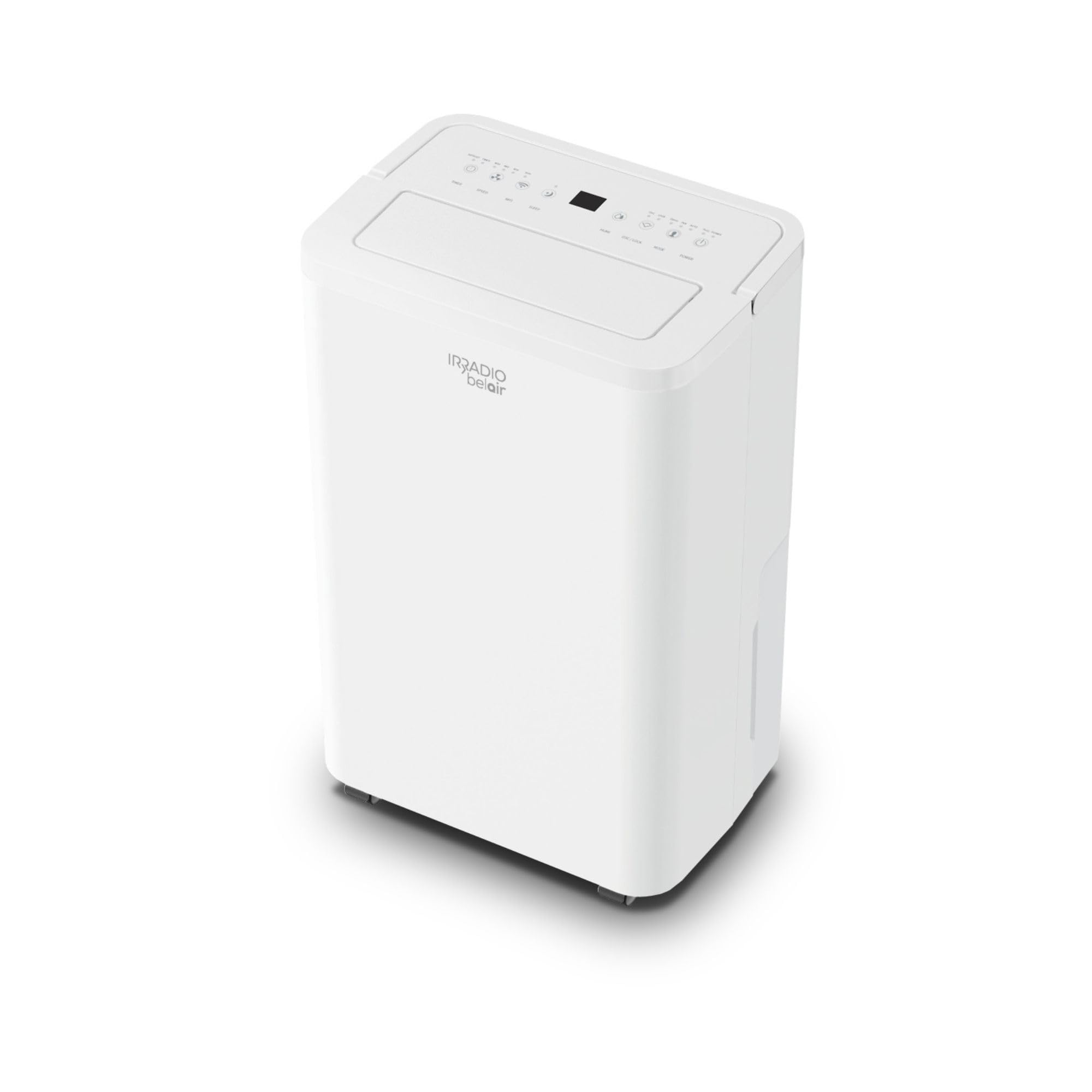 BALTIC 10, Deumidificatore 10L con Ruote, Flusso d'aria 100m³/h, Modalità Lavanderia, Funzione Scongelamento, Controllo Remoto, Indicatore Umidità, Gas R290, Timer 24 ore, 39dB