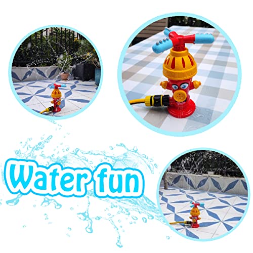 Kutoi 123 Cute Hydrant Sprinkler For Kids Water Toys Outdoor Activities thumb #4