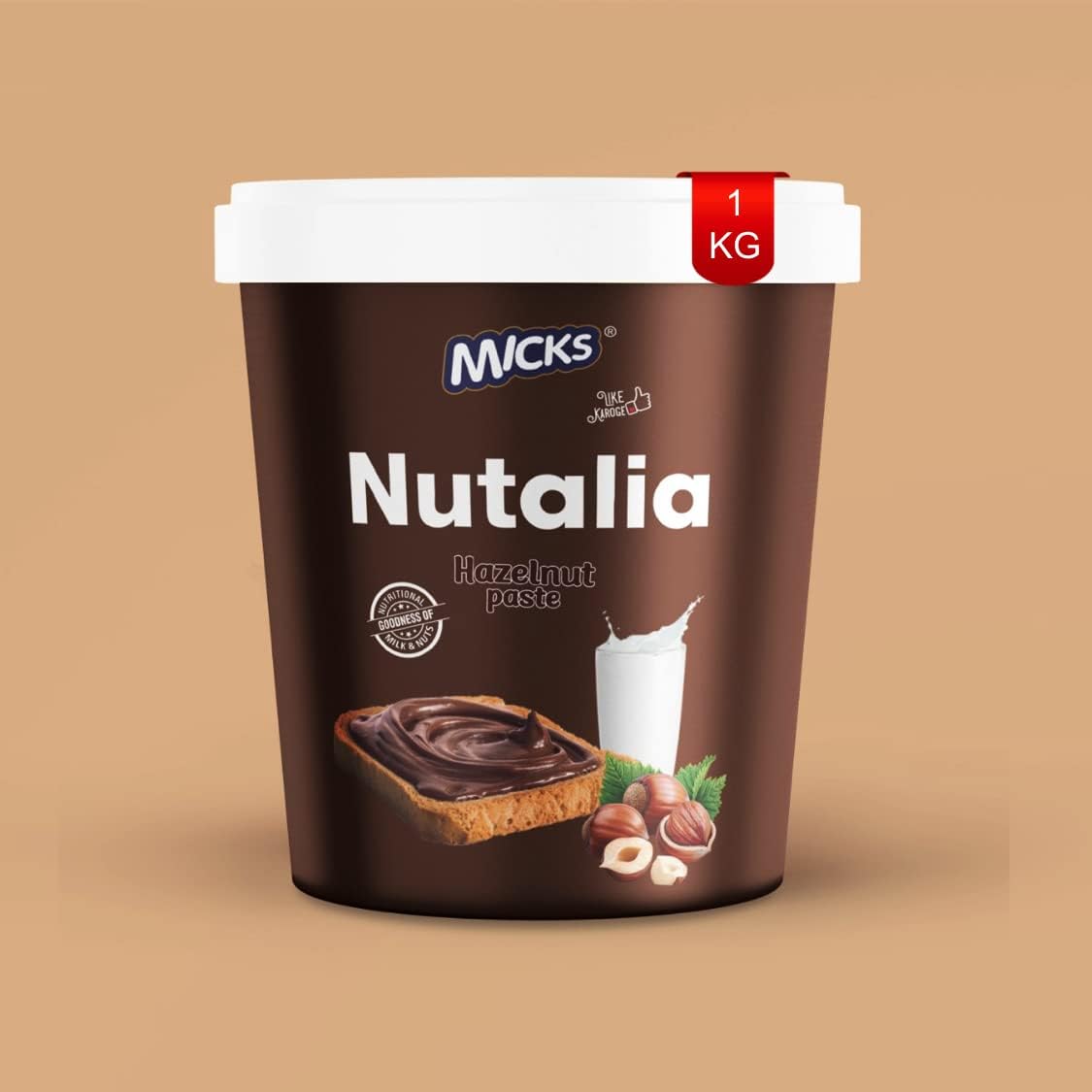 Micks Hazelnut Chocolate Spread, paste, 1kg pack, Hazelnut paste with cocoa butter & milk goodness Nut, cocoa, choco (B0BML8Z5CL) Amazon Price History, Amazon Price Tracker