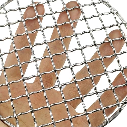Réseau de barbecue en maille durable avec grille ronde de camping