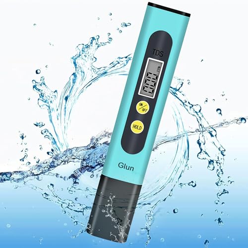 Image of GLUN Pre-Calibrated TDS Meter, Pack of 1 Pen Style Digital TDS Tester for Measuring Amount of Dissolved Solids in your Water