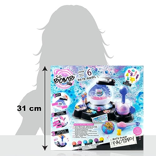 Canal Toys -So Bomb DIY- Bath Bomb Factory - Negra y Azul - BBD005