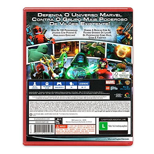 Lego Marvel Super Heroes Ps Hits-ps Hits-playstation_4