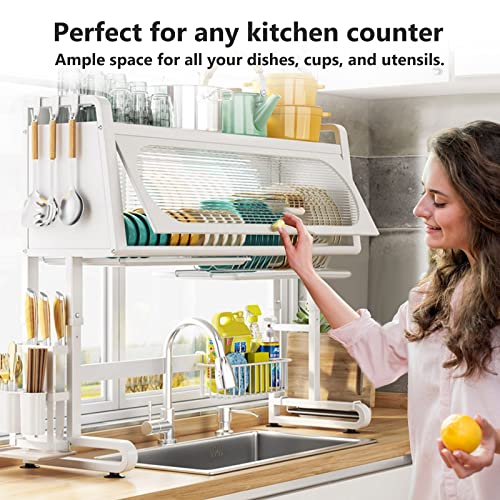 Encuentra reviews de Estante organizador ajustable para platos Top cinco. 42 Imagen adicional