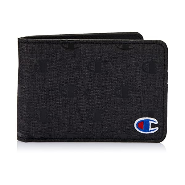 Champion Graphic Wallet, Washed Black, One Size