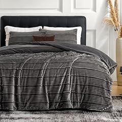 Striped Charcoal Gray
