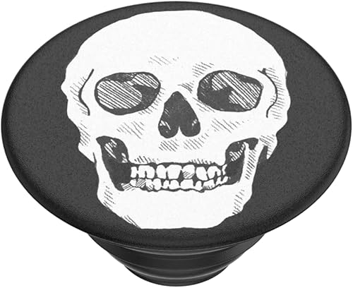 Miniatura 9 de PopSockets Agarre para teléfono con soporte expansible, Skull PopGrip - Shaky Bones