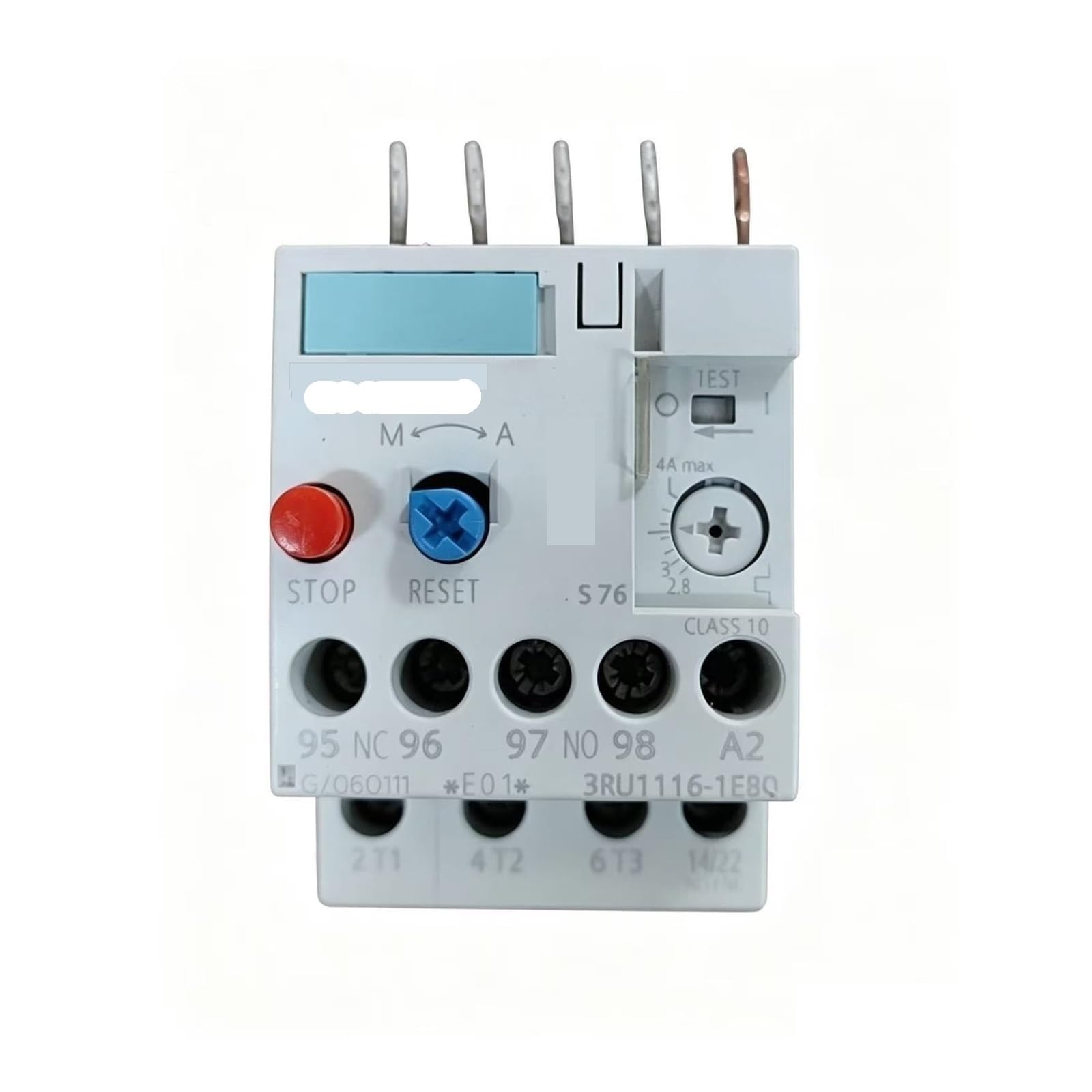 Ein Thermisches Überlastrelais 3RU1116-1EB0 2,8–4 A for Schutz Kleiner Motoren
