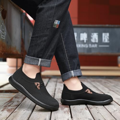 Image of EGMPDA Mens Slip on Loafers Boat Shoes Non Slip Walking Sports Shoes Driving Shoes Casual Office Shoes Gym Lightweight Comfortable Shoes
