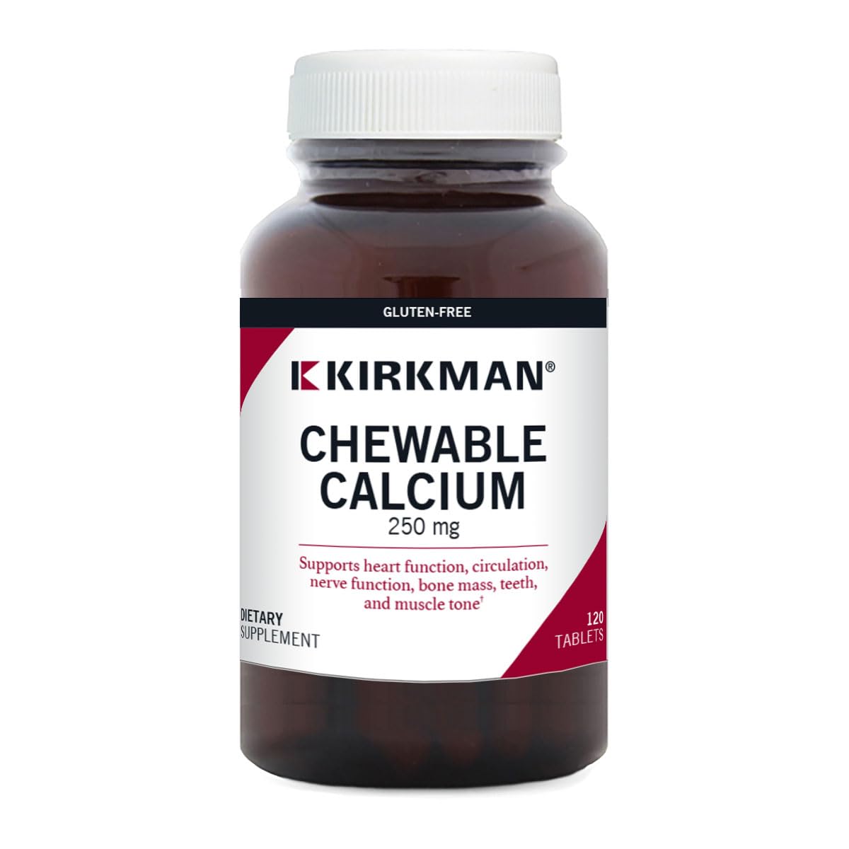 – Kirkman Calcium 250 Mg With Vitamin D 3 Chewable Tablets Supports Healthy Bones And Teeth Free Of Common Allergens Gluten Casein Free Tested For More Than 950 Environmental Contaminants 120