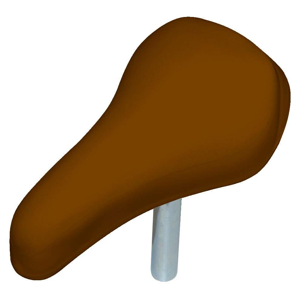 cyclingcolors Comfort Children's Bicycle Saddle with 22 mm Stem Tricycle BMX Bike with Foam Padding (Brown)