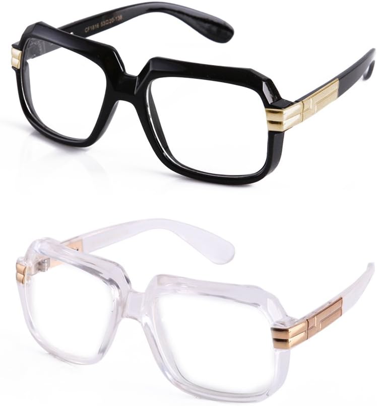 Newbee Fashion - 80's Old School Rapper Hip Hop DJ Glasses Hip Hop Sunglasses