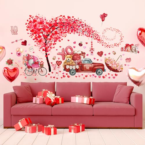 Set de 2 Vinilos Decorativos Día de San Valentín miniatura 1