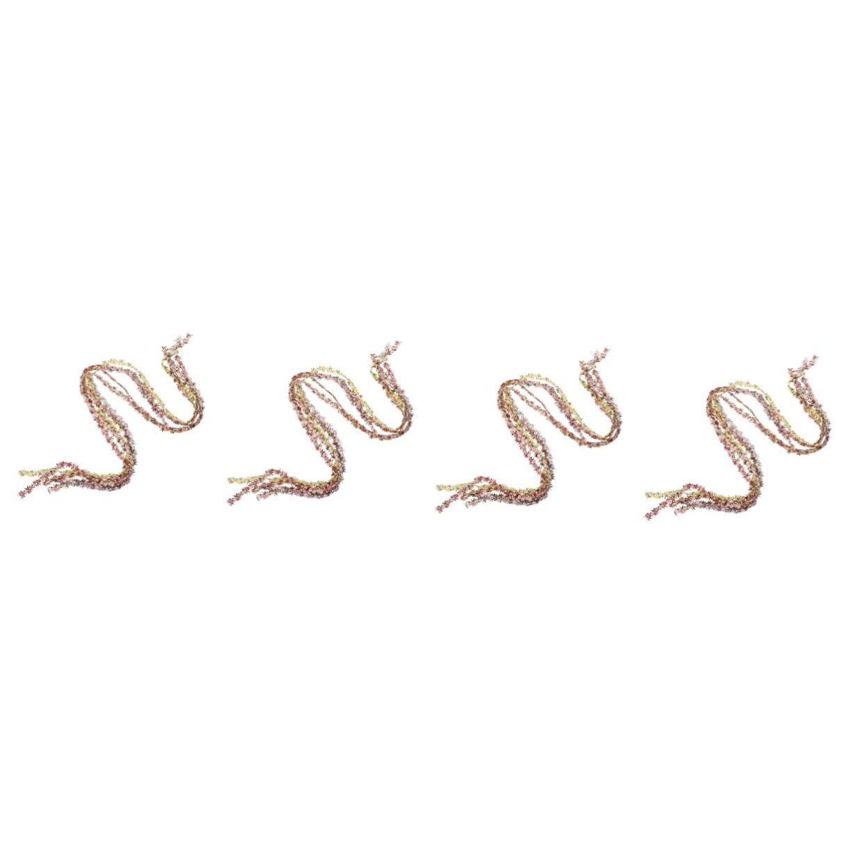 NUOBESTY 20rollos Cinta De Encaje Floral Decorativa Para Manualidades y Tocados Para Adornos De Ropa y Decoración Burdeos