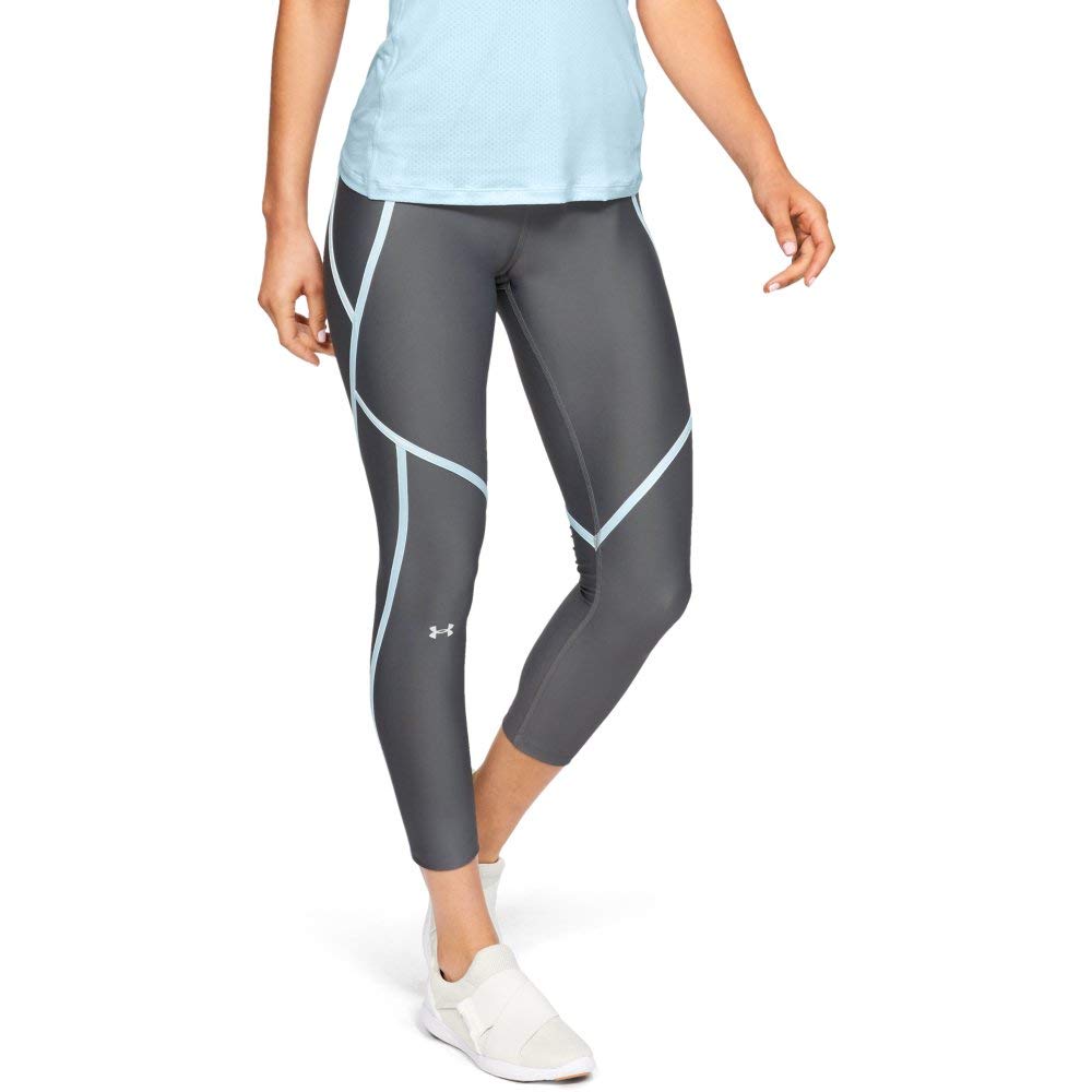 Under armour women's heatgear armour edgelit ankle crop leggings Clearance