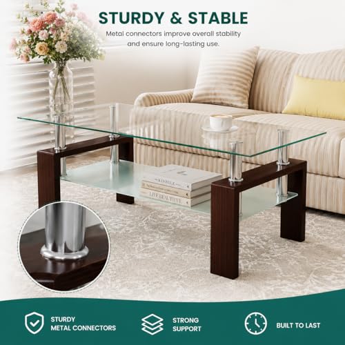 Smart Coffee Table with Refrigerator