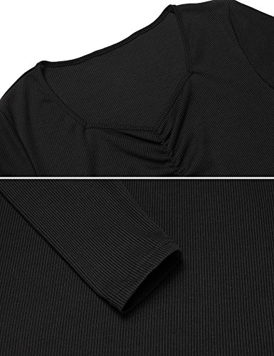 Meaneor - Abito da donna a maniche lunghe, stile