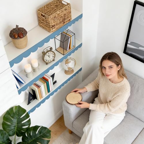 Moldura de madera de 24 piezas sin tratar para decoración interior de puertas 3