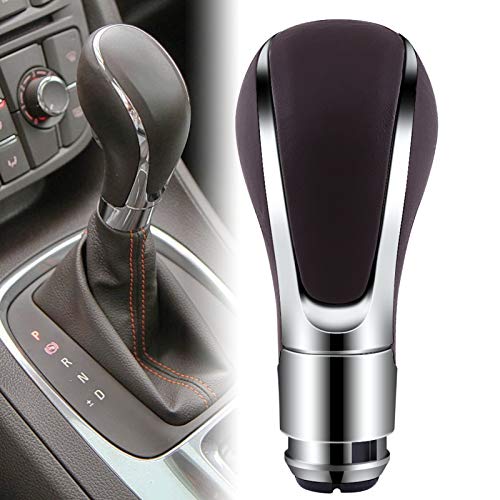Qiilu Car Gear Shift Knob for Insignia 2013 Meriva 2013 Zafira 2013 Auto Car Gear Shifter Knob Stick Head Handle Lever