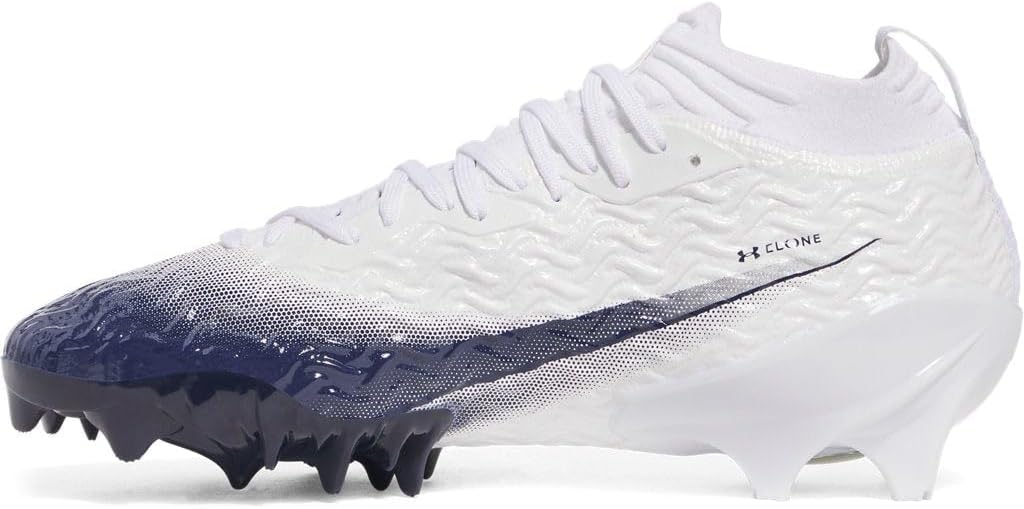 Under Armour Mens Spotlight Pro Football Cleats, Black/Black/Black