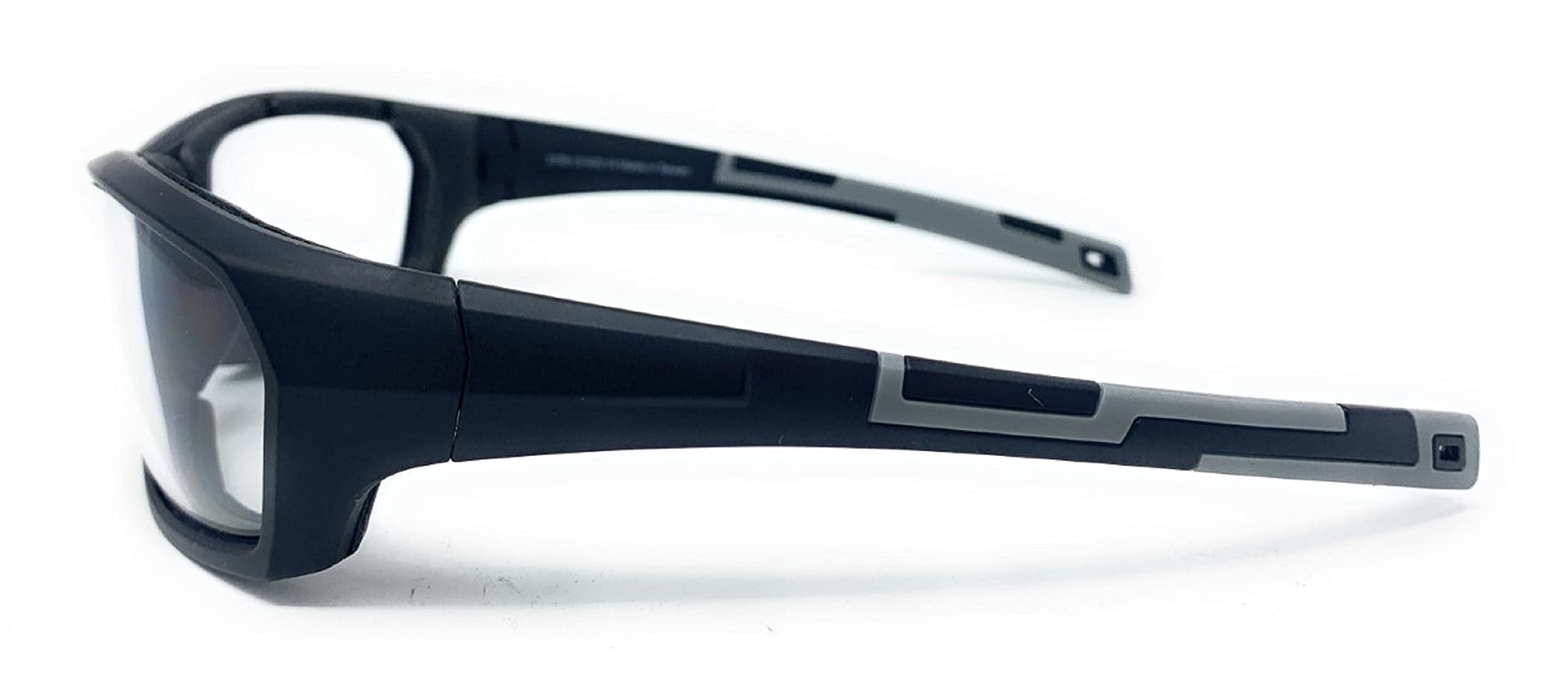 The Biker Unisex Moto Occhiali Imbottiti Shades Occhiali Da Sole Sport All'Aperto Avvolgere Intorno Occhiali Da Sole Guida Notturna, Lente Trasparente e Fum