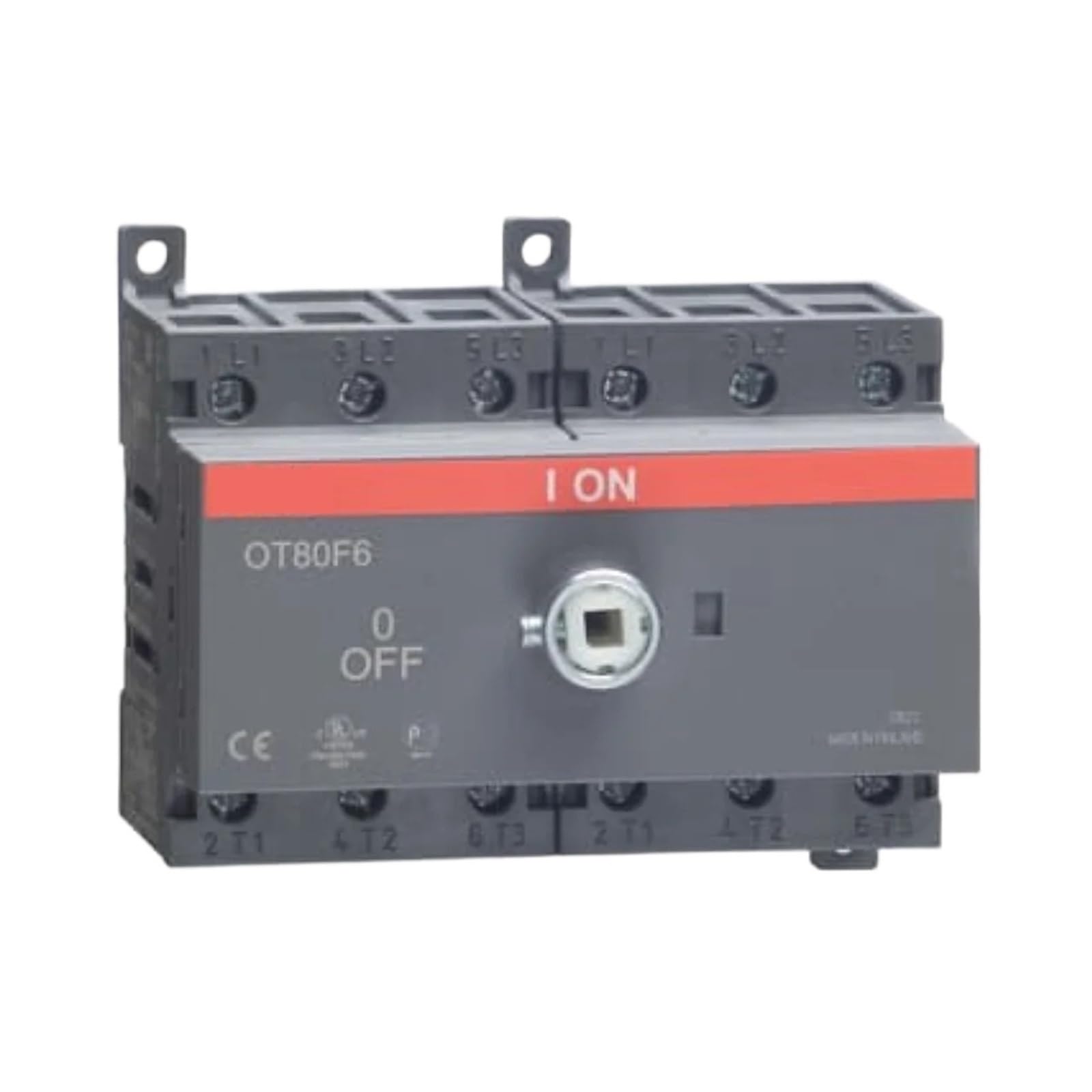 Interrupteur-sectionneur OT80F6 sectionneur triphasé inverseur 10092074 DIN