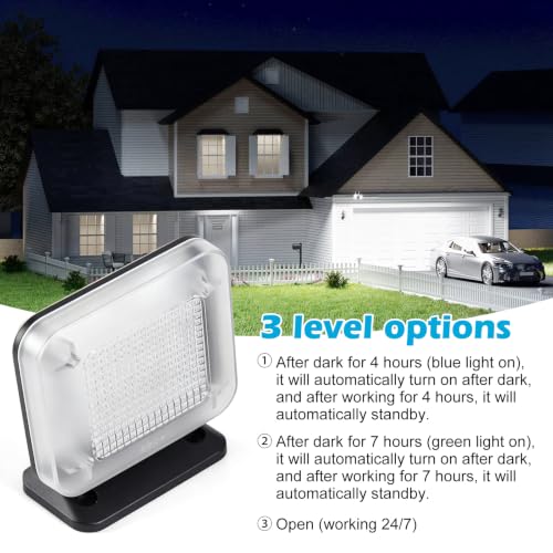 GORPENT Simulateur TV Anti Cambriolage 24 LED, Simulateur De Télévision Avec 4 Modes De Simulation Lumineuse Pour Dissuasion Des Cambriolages, Faux Téléviseur Sécurité Maison 85x35x90mm – vue 5