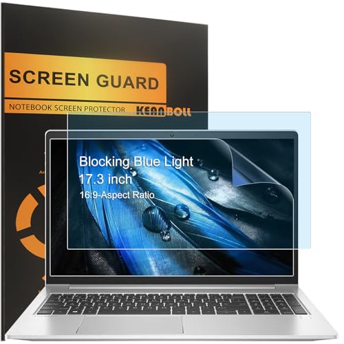Filtre anti-lumière bleue 17,3" haute transparence pour écran PC portable