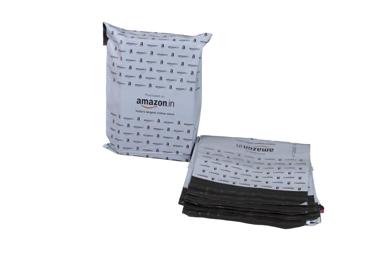 SLITEPACK AMAZON PRINTED ONLINE COURIER PACKAGING BAG WITH POD JACEKT COVER THIN BUT VERY STRONG AND FULL STRETCH PACK OF 100 PCS (SIZE 12X14 INCHES) (B0CJPCYVQ1) Amazon Price History, Amazon Price Tracker