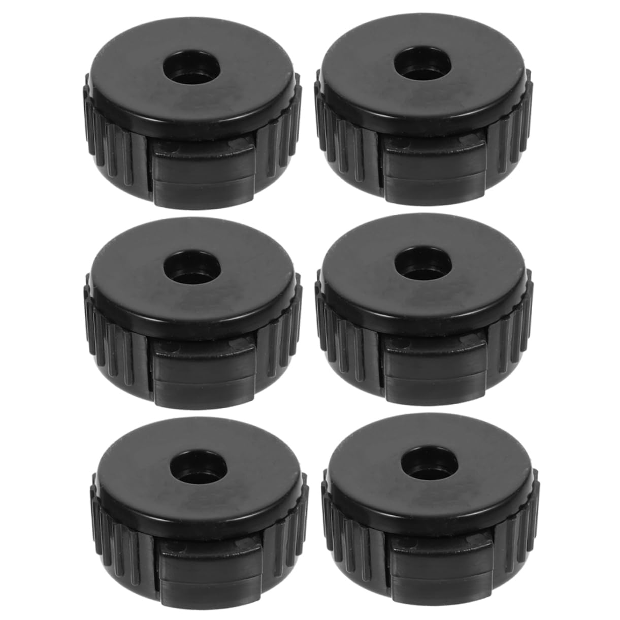 Abaodam Cymbal Parts Set 6pcs Quick Release Cymbal Nuts for Drum Set Fixing Nuts Textured Surface for Easy Assembly