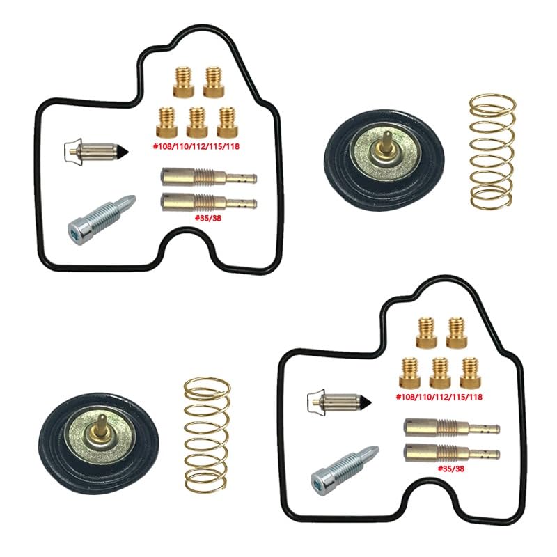 Kit de réparation carburateur VN250-A Eliminator pour stopper les fuites et les pétarades