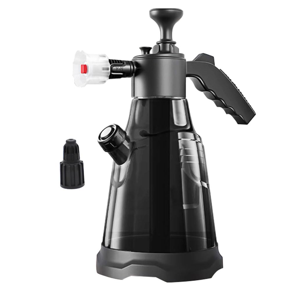 Handgehaltener Drucksprühbehälter 2300ml aus PP Schwarz