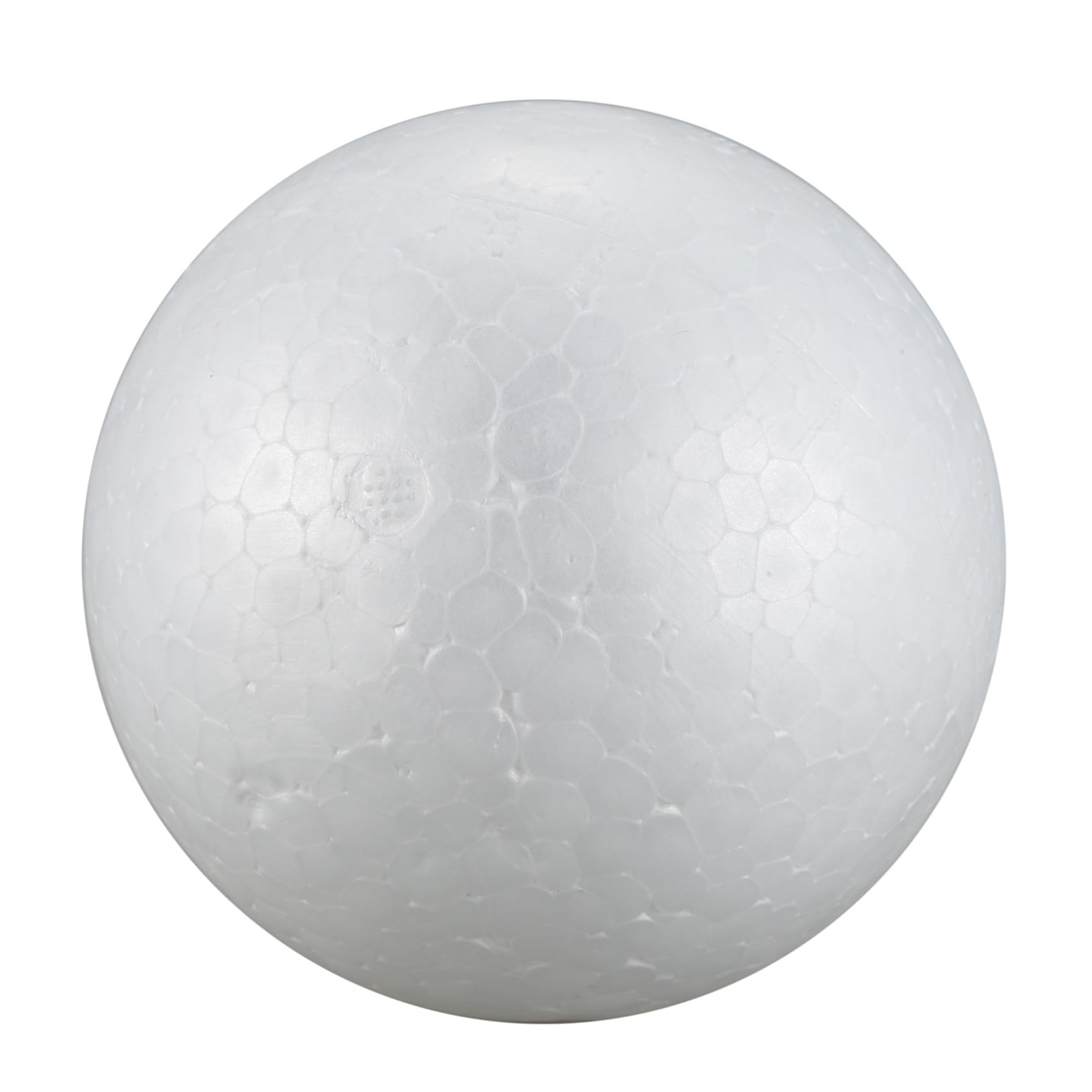 100 X Decorazione Natalizia Modellismo Artigianale Sfera in Polistirolo Espanso 10Cm -