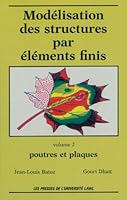 Modélisation des structures par éléments... tome 2 2763772560 Book Cover