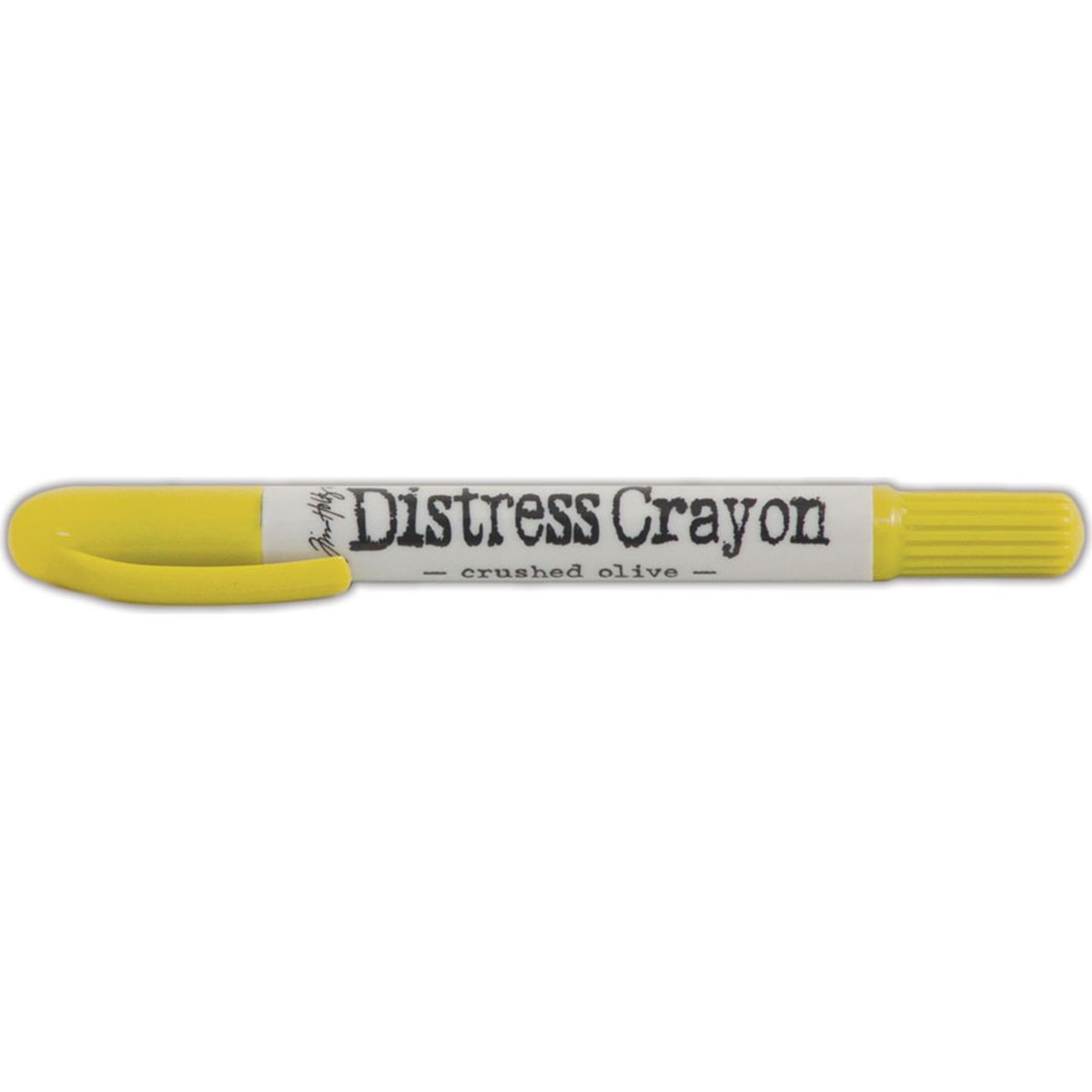 Tim Holtz Distress Crayons-Crushed Olive -TDB-52012