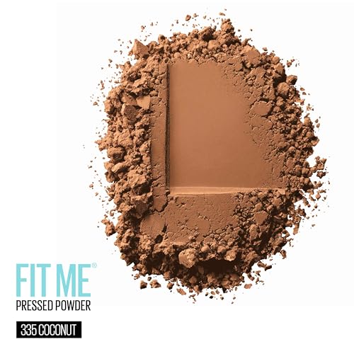 Image of Maybelline Fit Me Matte + Poreless Pressed Face Powder Makeup & Setting Powder, Coconut, 1 Count