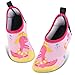 Scarpette Mare Bimba Bambini Suole Antiscivolo Scarpe da Spiaggia e Piscina (Rosa, Numeric_28)