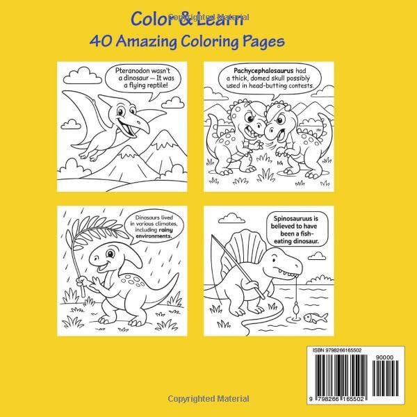 Jurassic Smart: An Educational Activity and Coloring Book for Dino-Loving Kids image 3