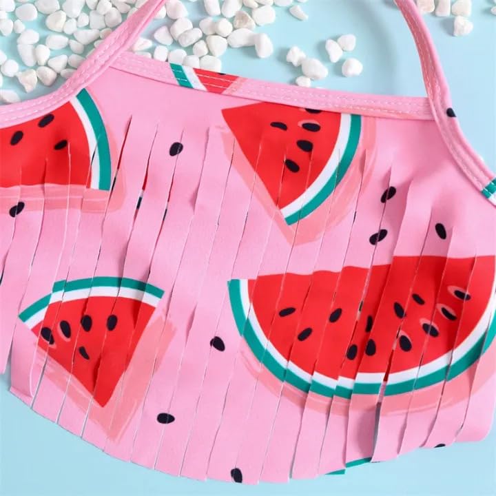 Image of Baby Bucket Girls Stylish Two-Piece Swimsuit| Baby Girl Bikini Swimsuit with Headband
