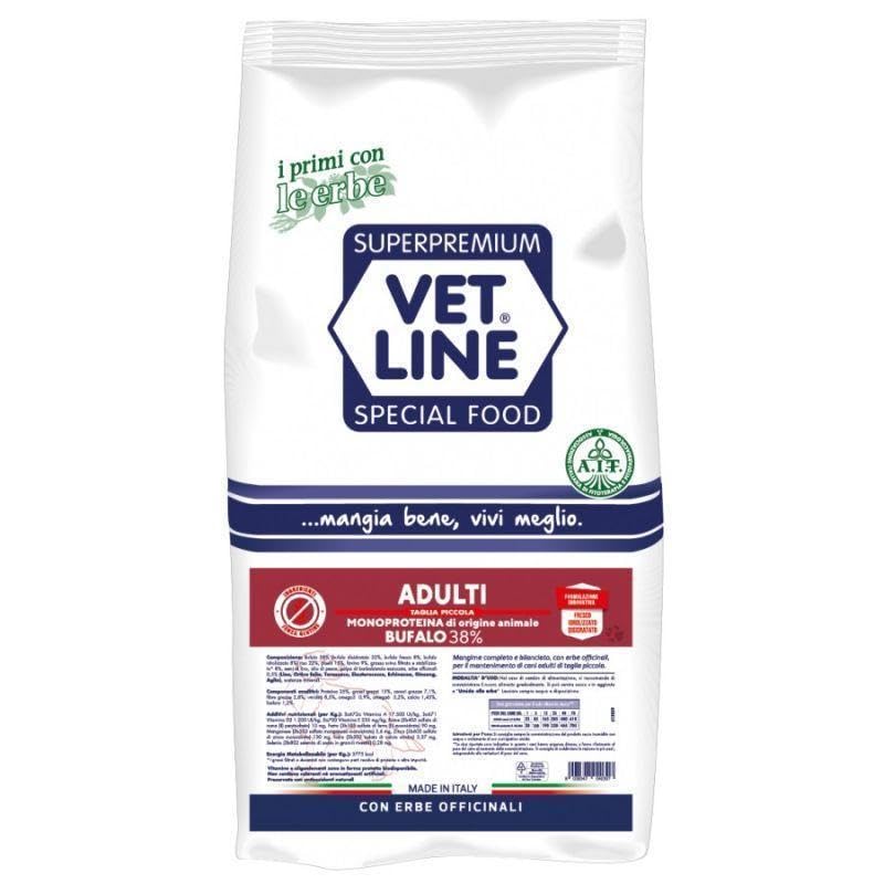 CROCCHETTE VET LINE ADULTI BUFALO TAGLIA PICCOLA. 800GR