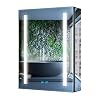 Tokvon® Rivulet LED Badkamer spiegelkast verlichte kasten met Scheerapparaat stopcontact 3-kleuren-LED Touch schakelaar…