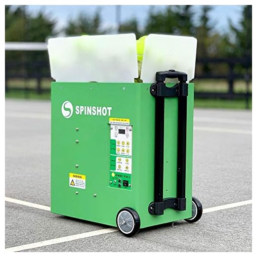 SPINSHOT PLAYER Plus-2 Tennis Ball Machine (Plus2 Model =Plus Model + Player Model)