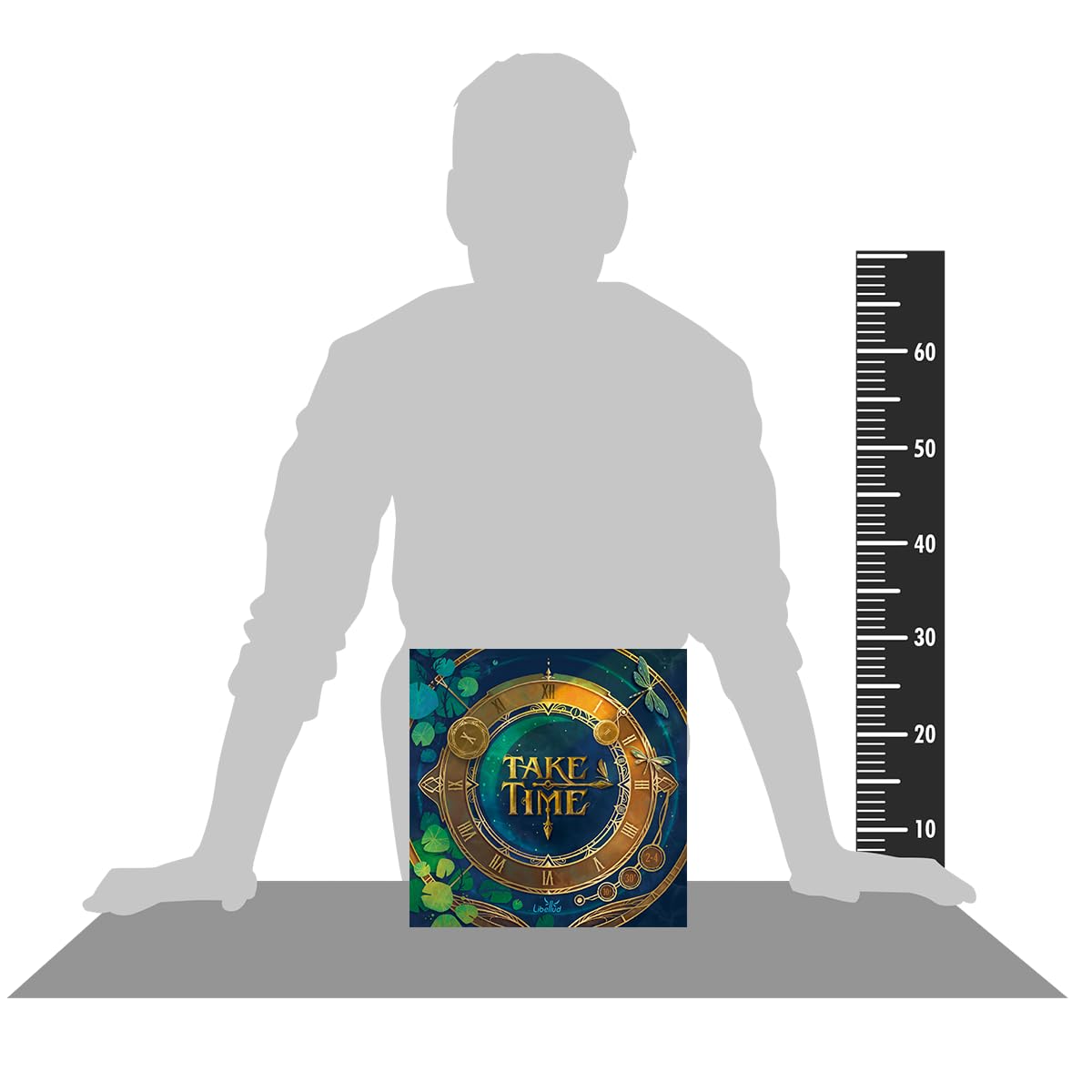 Asmodee Take Time Jeu coopératif de déduction pour 2 à 4 joueurs à partir de 10 ans, jeu stratégique et dynamique, jeux de 25 minutes, version espagnole